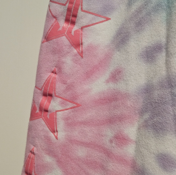 Jeffree Star Limited Edition Snow Cone Tie Dye Joggers Size Large - Picture 9 of 12